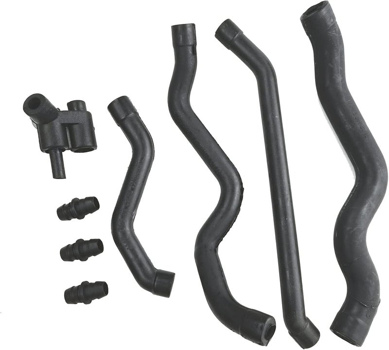 GaeaAuto 8 X Crankcase Ventilation Air Intake Breather Hose Tube Replacement Kit fit for 1998-2011 Mercedes Benz #1120180209 - Image 1